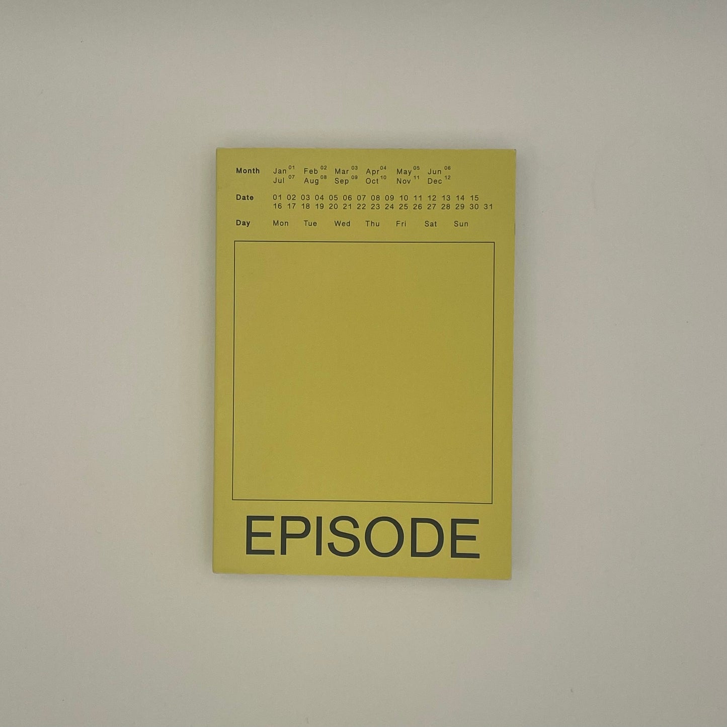 Wheniwasyoung | 「EPISODE」 NOTE