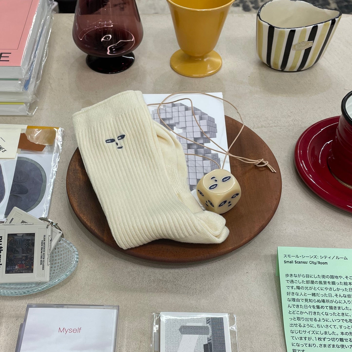 39etc X Madoka Rindal | Face socks (Pair)