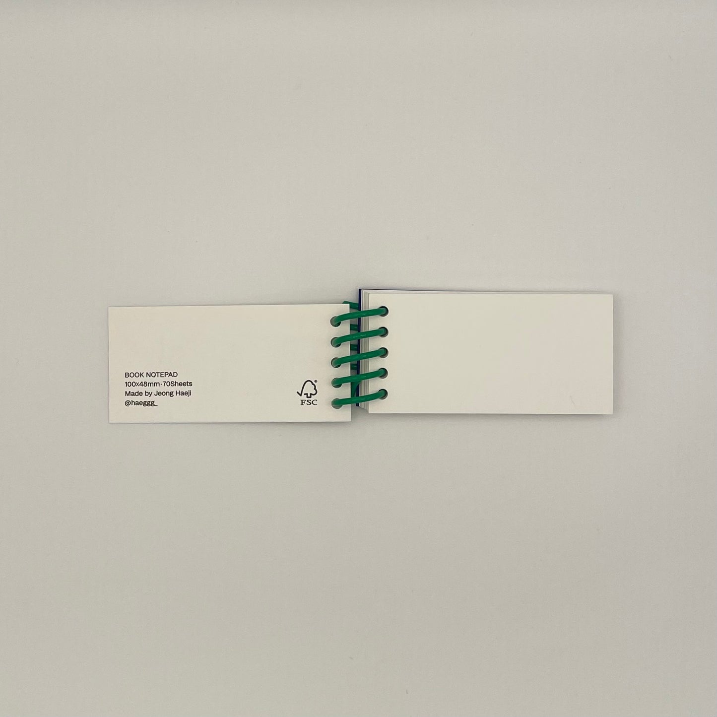 Jeong Haeji | Book Notepad