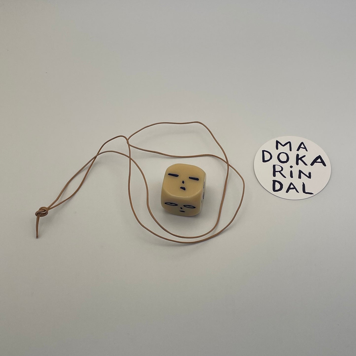 39etc X Madoka Rindal | Face Dice Keyring