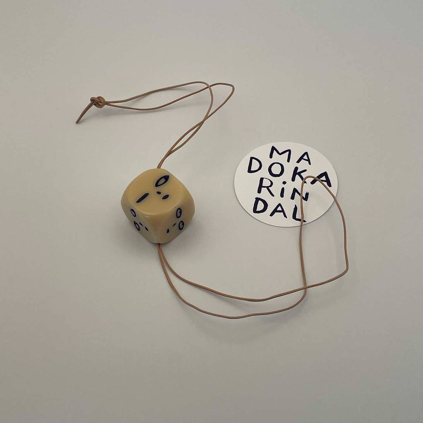 39etc X Madoka Rindal | Face Dice Keyring
