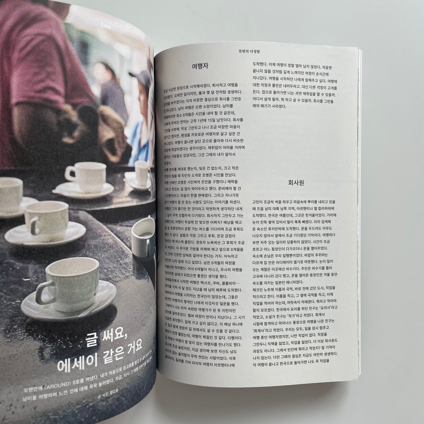 AROUND Magazine ｜Vol.100 일과 일상 사이 (Life with work) 仕事と日常の間